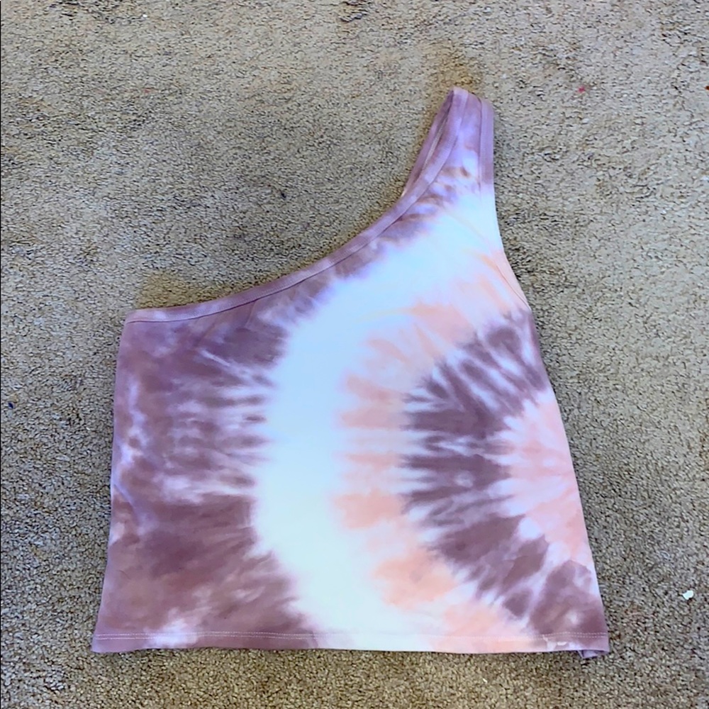 AE One Shoulder Tye-Dye Top